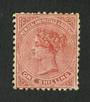 NEW ZEALAND 1882 Victoria 1st Second Sideface 1/- Red-Brown. Perf 12x11½. - 4203 - Mint