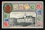 NORWAY Coloured postcard featuring the stamps of Norway. Dated 1913. - 42114 - Postcard
