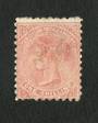 NEW ZEALAND 1882 Second Sideface 1/- Pale Red-Brown. Rotary Perf 10x11. - 4212 - Mint