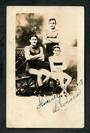 Postcard of Leonard Lerond who appears to have been a swimmer from Dunedin. He has signed it. Dated 29/8/07 - 42528 - Postcard