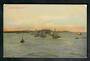 Coloured postcard of Yachts on Auckland Harbour. - 42553 - Postcard