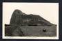 GIBRALTAR Real Photograph of the Rock from Spain. Closer view than 42476. - 42577 - Postcard