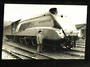 Modern Reproduction of photo of Sir Nigel Gresley with the Locomotive named after him. - 440014 - Postcard