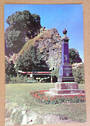 Modern Coloured Postcard by Gladys Goodall of the three memorials Whakatane. - 444188 - Postcard