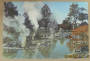 Modern Coloured Postcard by Gladys Goodall of the Thermal Vents in the Government Gardens Rotorua. - 444236 - Postcard
