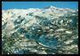Modern Coloured Postcard by Gladys Goodall of Mt Ruapehu Ski Fields from the air. - 444406 - Postcard