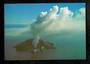 Modern Coloured Postcard by Gladys Goodall of White Island in eruption. - 444464 - Postcard