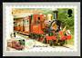 ISLE OF MAN 1988 Railways. 4 values on maxim cards. - 444720 - Postcard