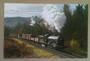 GREAT BRITAIN Modern Coloured Postcard of LNER Q6 0-8-0 63395 with a freight train just north of Levisham. - 444745 - Postcard