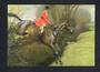 Modern Coloured Postcard of Leut Col Ted Lyon jumping a hedge. - 444791 - Postcard