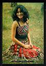 Modern Coloured postcard of Traditionally dressed Maori Girl. - 444863 - Postcard