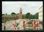 DENMARK Modern Coloured Postcard of Herning Udsigt over Torvet Medical Herning Kirke. - 444912 - Postcard