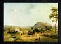 Modern Coloured Postcard of the Hobart-Launceston coach approaching Hobart. Painting by Henry Gritten. - 444960 - Postcard