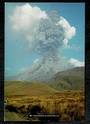 Modern Coloured postcard by PPL of Hastings of Mt Ngauruhoe in eruption. - 446827 - Postcard