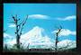 Modern Coloured postcard by PPL of Hastings of Mt Ngauruhoe in winter. - 446828 - Postcard