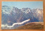 Modern Coloured Postcard by G B Scott of Aerial Topdressing. The Remarkables in the background. - 449408 - Postcard