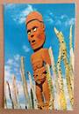 Modern Coloured Postcard of Maori Carving. - 449592 - Postcard