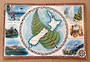 Modern Coloured Postcard by G B Scott of Map of New Zealand. - 449620 - Postcard