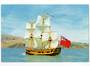 Coloured postcard of the replica of the Endeavour published by the Capt Cook Memorial Museum. - 44982 - Postcard