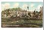 Coloured postcard of Limestone Cliffs at Waro near Whangarei. Interesting cachet on the reverse. - 45035 - Postcard