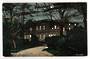Coloured postcard of Government House Auckland at night. - 45538 - Postcard
