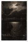 Real Photograph by Radcliffe. Moonlight on the Manukau.