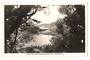 Real Photograph by A B Hurst & Son of The Blue and Green Lakes Te Wairoa Rotorua. - 45914 - Postcard