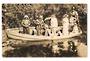 Real Photograph of Tourists in Row Boat at Hamurana Springs. - 45974 - Postcard