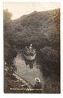 Real Photograph by Radcliffe of Hamurana Spring Rotorua. Crease. - 45993 - Postcard