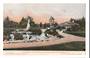 Coloured postcard of Tea Kiosk Government Sanitorium Grounds Rotorua. - 46023 - Postcard