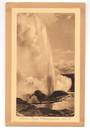 Sepia Postcard of Pohutu Geyser Whakarewarewa. - 46076 - Postcard