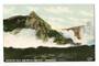 Coloured postcard by E Le Grice of Gibraltar Rock and Frying Pan Flat. - 46081 - Postcard
