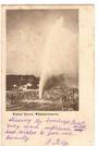 Early Undivided Postcard of Wairoa Geyser Whakarewarewa. - 46295 - Postcard