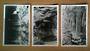 Real Photograph by A B Hurst & Son of Waitomo Caves. Three cards. - 46426 - Postcard