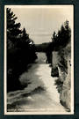 Real Photograph by N C Pratt. Looking doen Huka Falls from the Bridge. - 46708 - Postcard