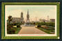 Coloured Postcard by A A Pratt of Post Office abd Fountain Palmerston North. - 47261 - Postcard