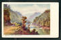 Art card of Manawatu Gorge. - 47275 - Postcard