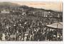 Postcard of Basin Reserve Wellington. Social event. - 47390 - Postcard