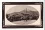 Real Photograph of Courtney Place and Mt Victoria. Trams. - 47561 - Postcard