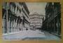 Postcard of Lambton Quay & Willis Street Wellington. Minor fault in one corner. - 47718 - PcardFault
