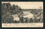 Early Undivided Postcard of Pretty Scene on the Tamiki River near Dannevirke. - 47892 - Postcard
