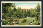 Coloured postcard of Botannical Gardens Napier. - 47899 - Postcard