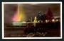 Coloured postcard of Marine Parade napier at night. - 47900 - Postcard