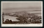 Real Photograph ( pre earthquake) of Port Ahuriri from Shakespeare Hill. Appears to have a message relating to the quake. - 4790