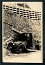 Postcard of Car Damaged by Quake. - 47972 - Postcard