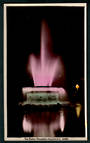 Tinted Postcard by A B Hurst & Son of The Tom Parker Fountain Napier. Four cards. Three different Colours. - 48041 - Postcard