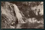 Real Photograph of Waihirere Falls near Gisborne. - 48203 - Postcard