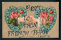 Glitter Postcard. Best Love from French Pass. - 48284 - Postcard