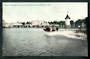 NEW ZEALAND 1906 New Zealand International Exhibition. Coloured postcard of the Boat from the Water Chute. - 48305 - Postcard