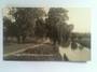 Real Photograph by Radcliffe. In Hagley Park Christchurch. - 48405 - Postcard